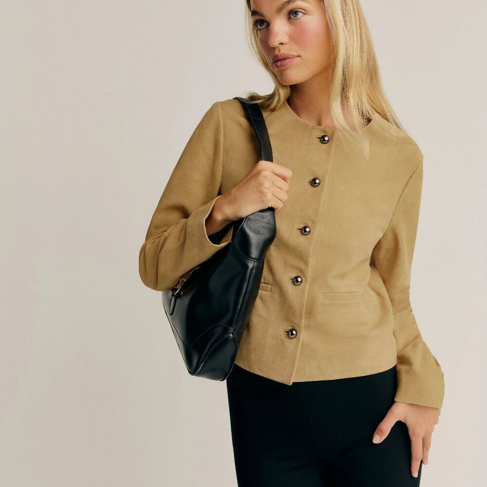 New Veda Reed Leather (actually Suede) Jacket